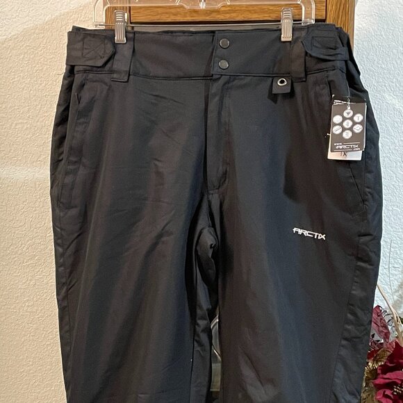 NWT Insulated Black Snow Pants ARCTIX 16W-18W 1X Style 1800X - Picture 3 of 10